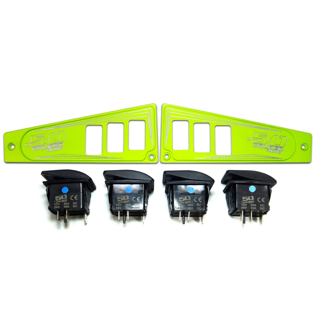 Ride Command XP1000 6 Switch Dash Panel