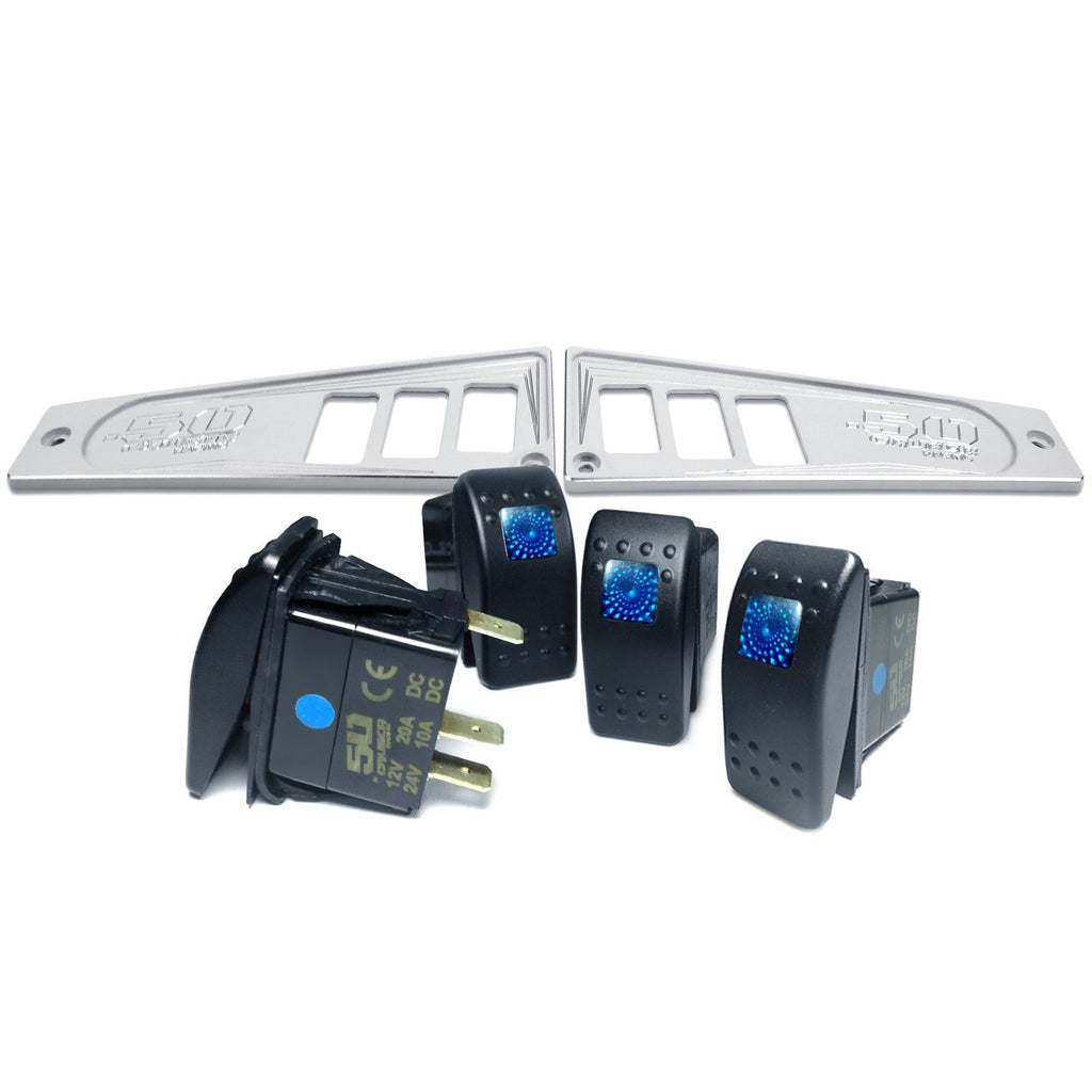 Ride Command XP1000 6 Switch Dash Panel