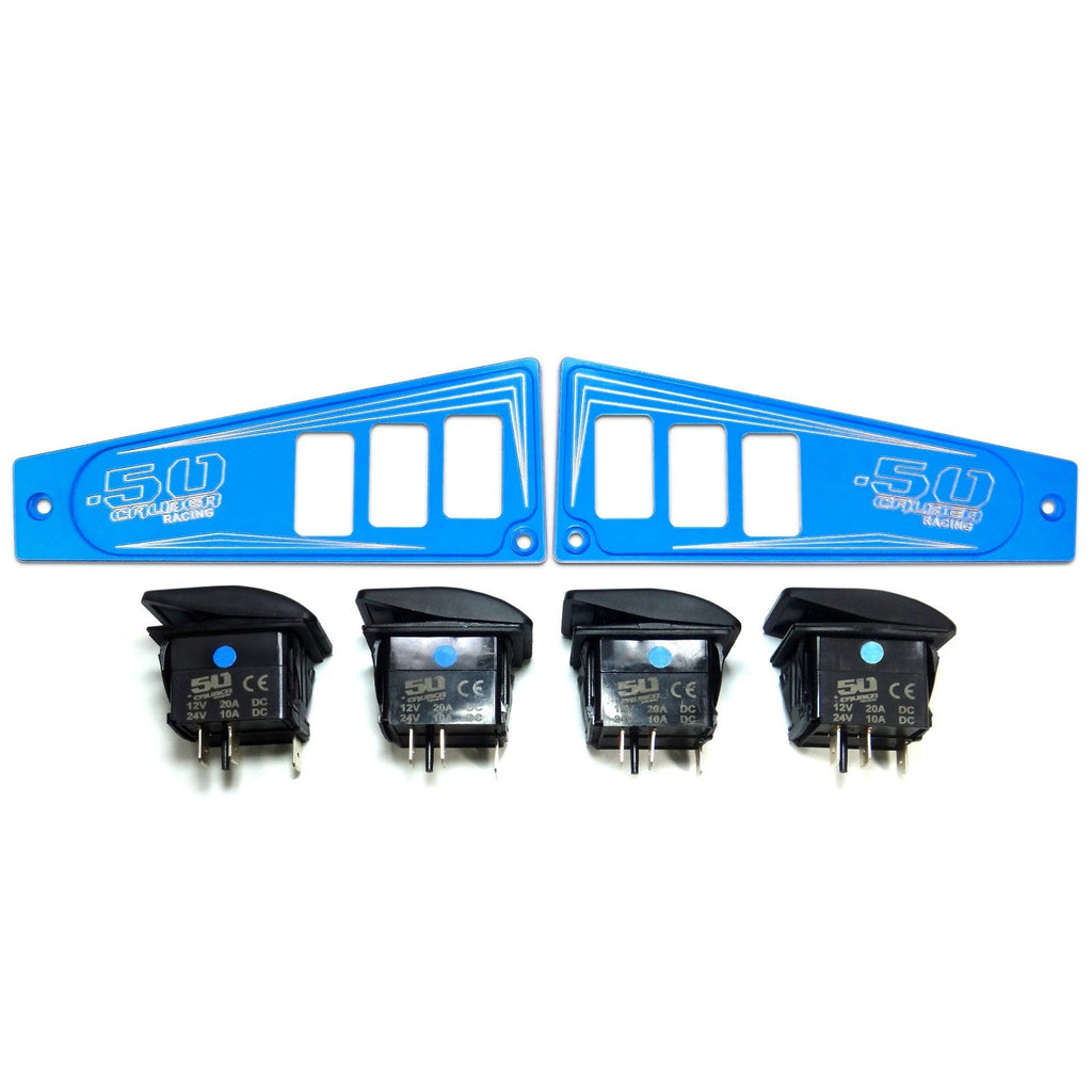 Ride Command XP1000 6 Switch Dash Panel