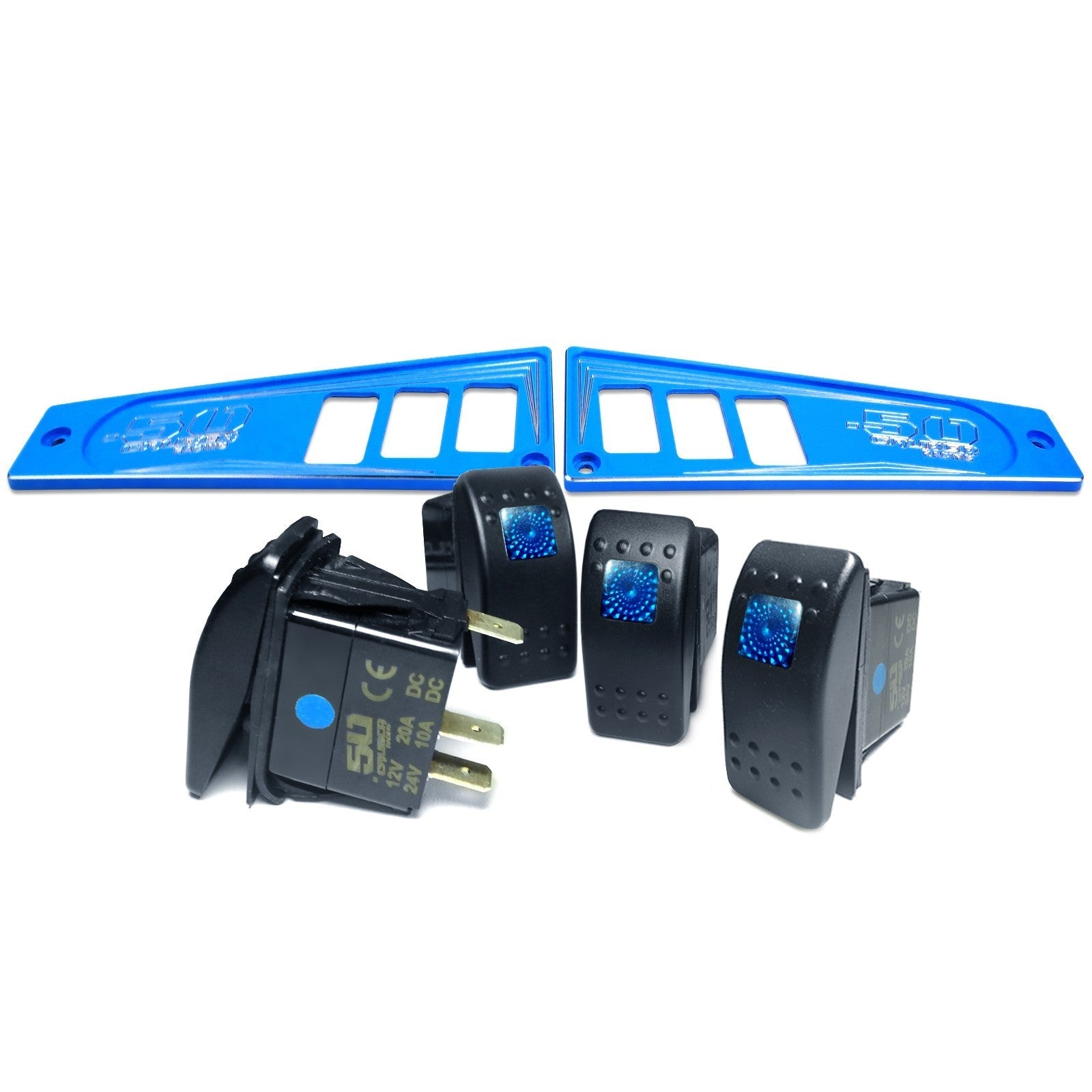 Ride Command XP1000 6 Switch Dash Panel
