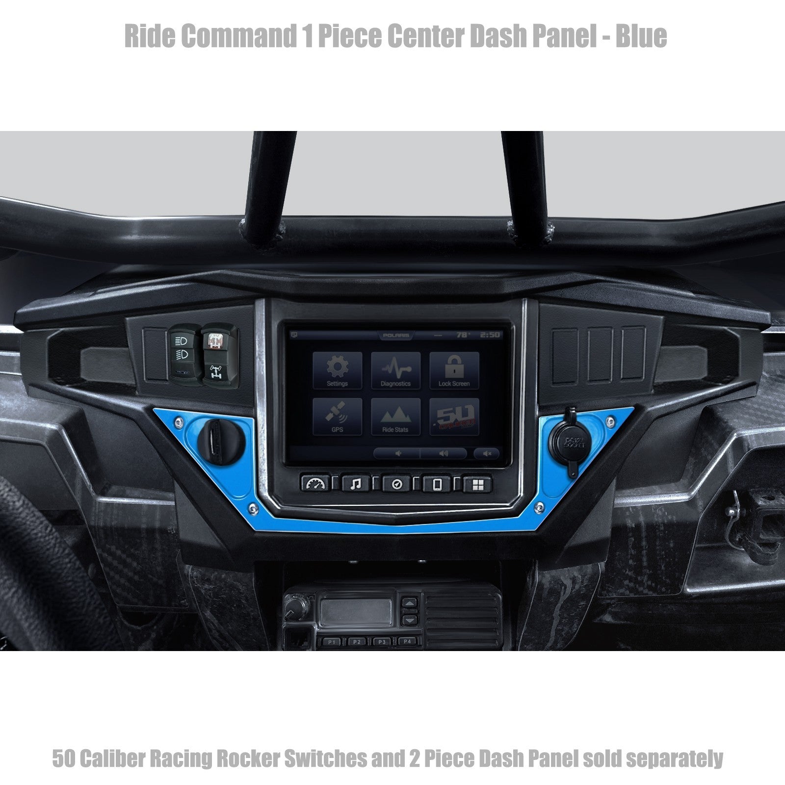 Ride Command XP1000 1 Piece Dash Panel