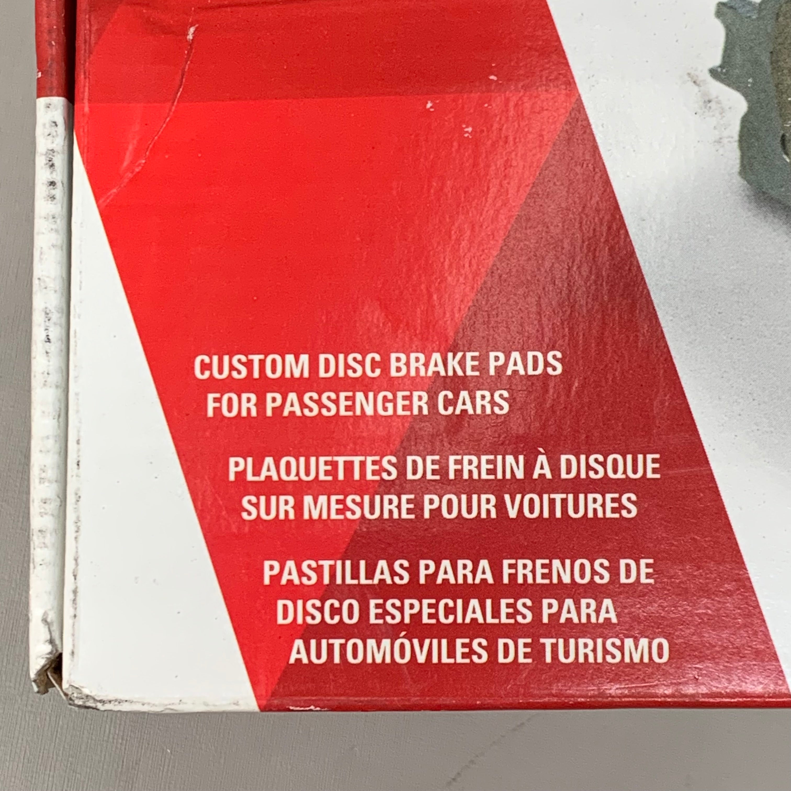 WAGNER OEx Premium Ceramic Disc Brake Pad Set 6" x 2" Grey OEX815D