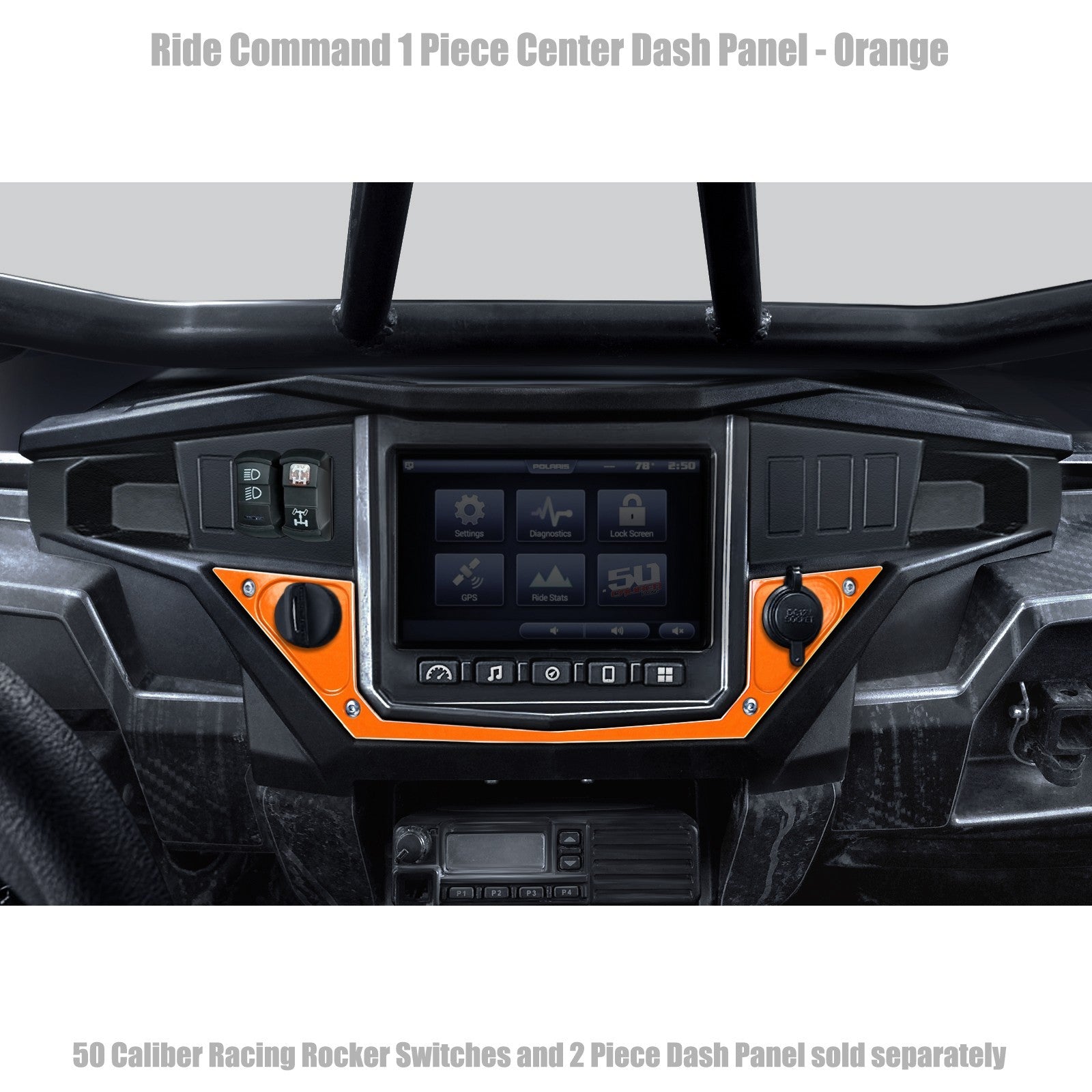 Ride Command XP1000 1 Piece Dash Panel