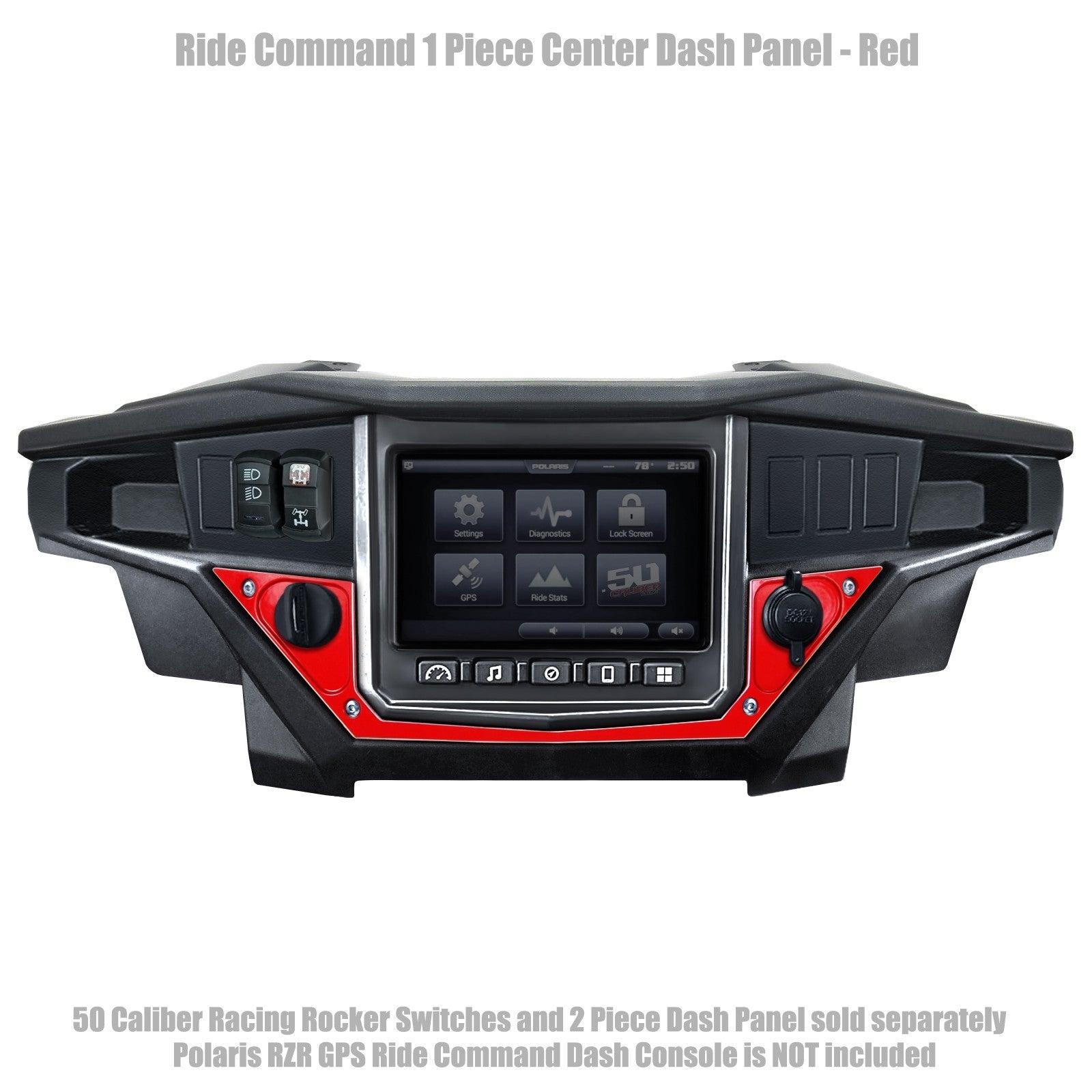 Ride Command XP1000 1 Piece Dash Panel