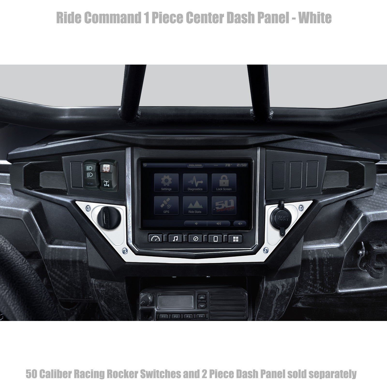 Ride Command XP1000 1 Piece Dash Panel