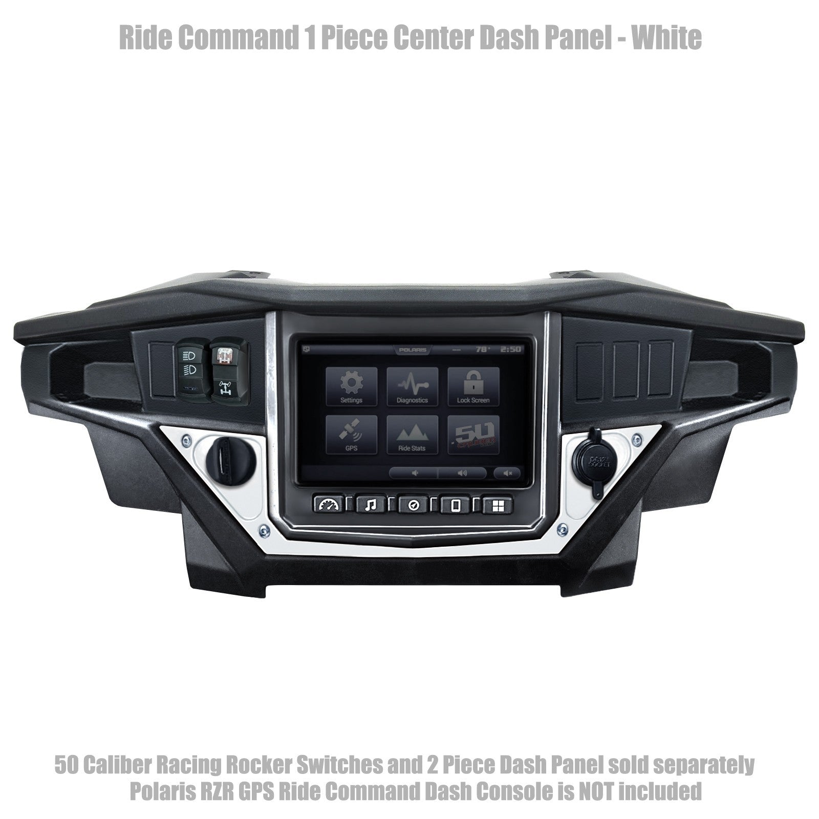 Ride Command XP1000 1 Piece Dash Panel