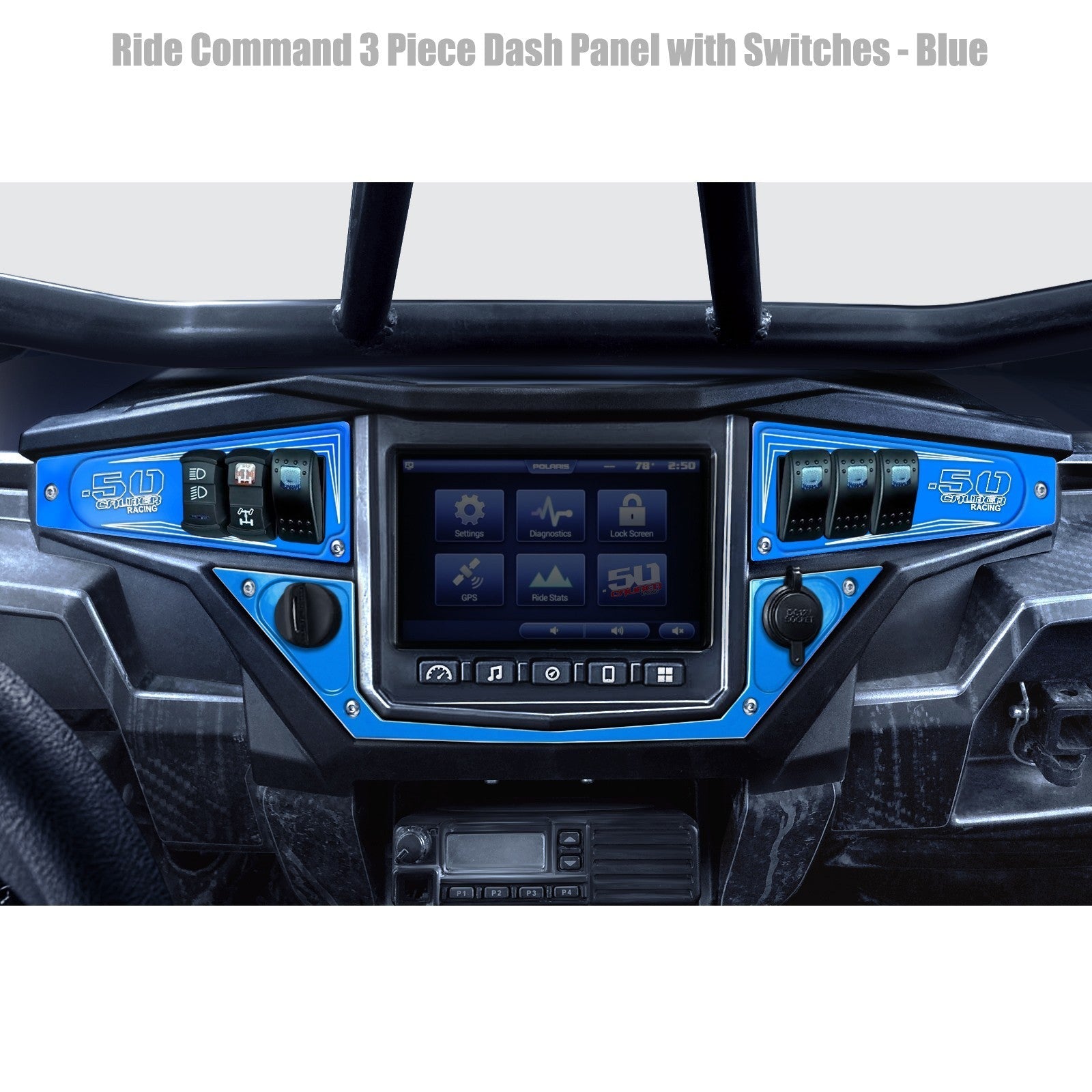 Ride Command XP1000 6 Switch Dash Panel