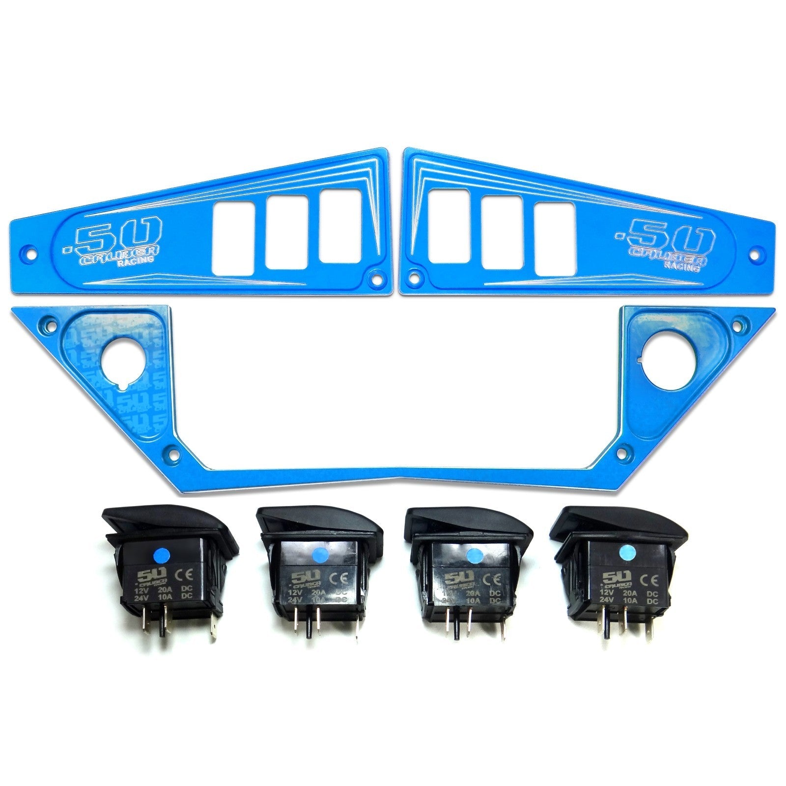 Ride Command XP1000 6 Switch Dash Panel