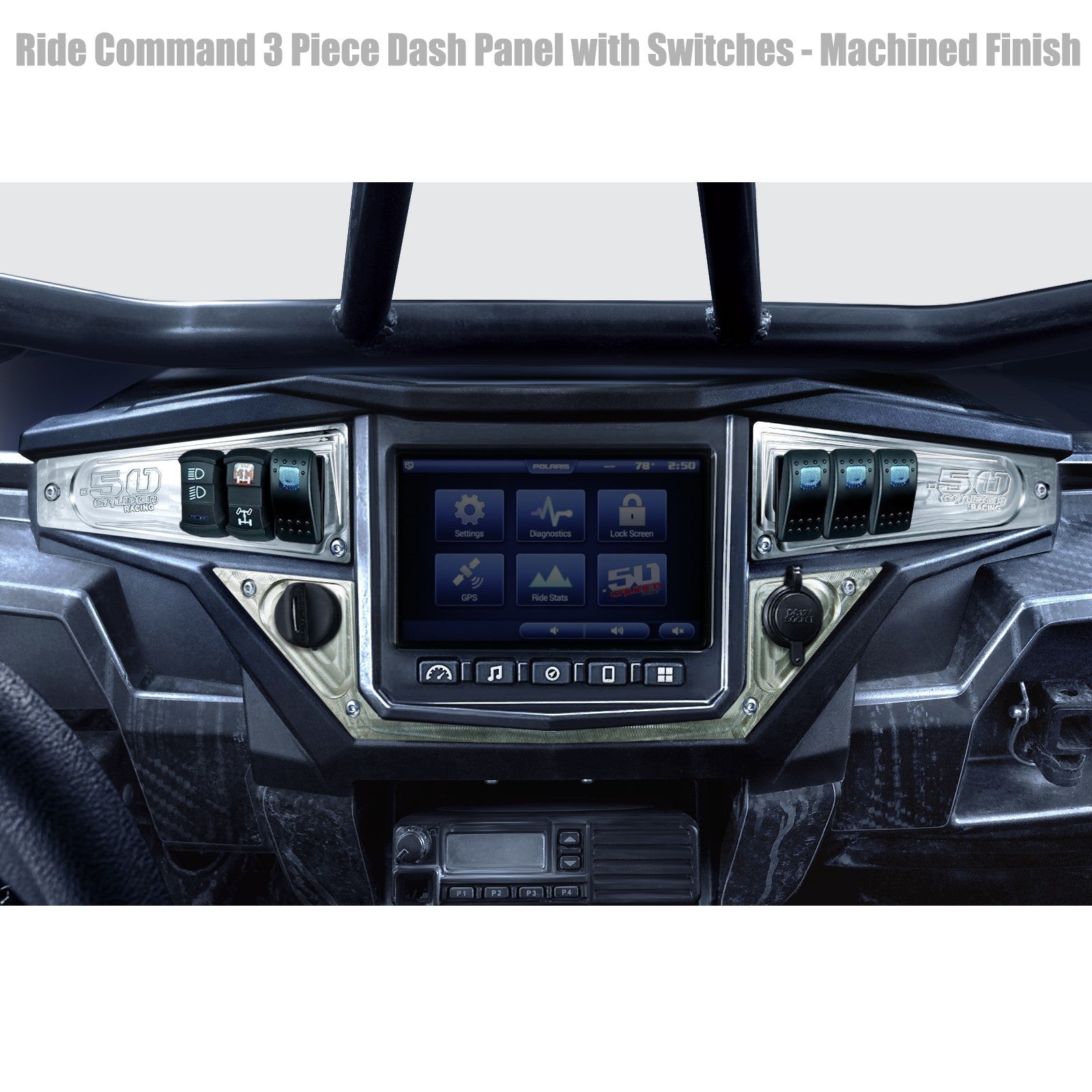 Ride Command XP1000 6 Switch Dash Panel