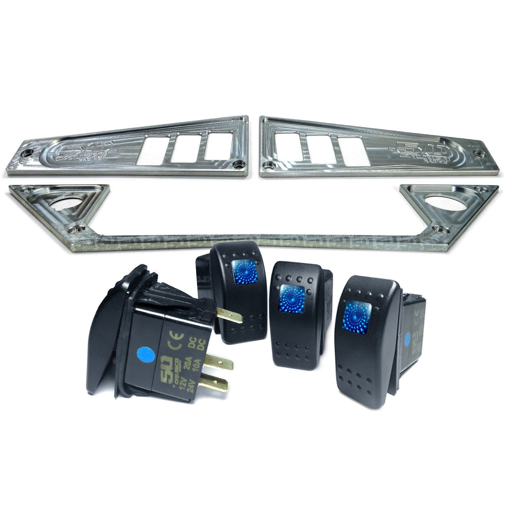 Ride Command XP1000 6 Switch Dash Panel