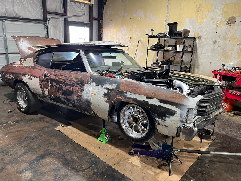 64-72 Chevelle & Other A-Body Long Travel Shock Brackets