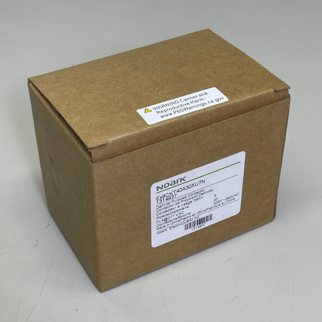 NOARK Definite Purpose Contactor  40A 208-240V 3-Pole Ex9CKT40A30XU7