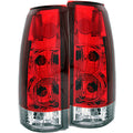 Anzo 1999-2000 Cadillac Escalade Taillights Red/Clear - New Gen