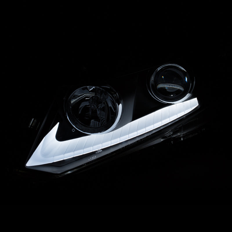 Anzo 2012-2015 Honda Civic Projector Headlights w/ U-Bar Chrome