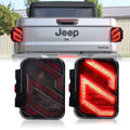 Tail Lights Compatible with Gladiator JT 2020-2024 Unique S Shaped Design
