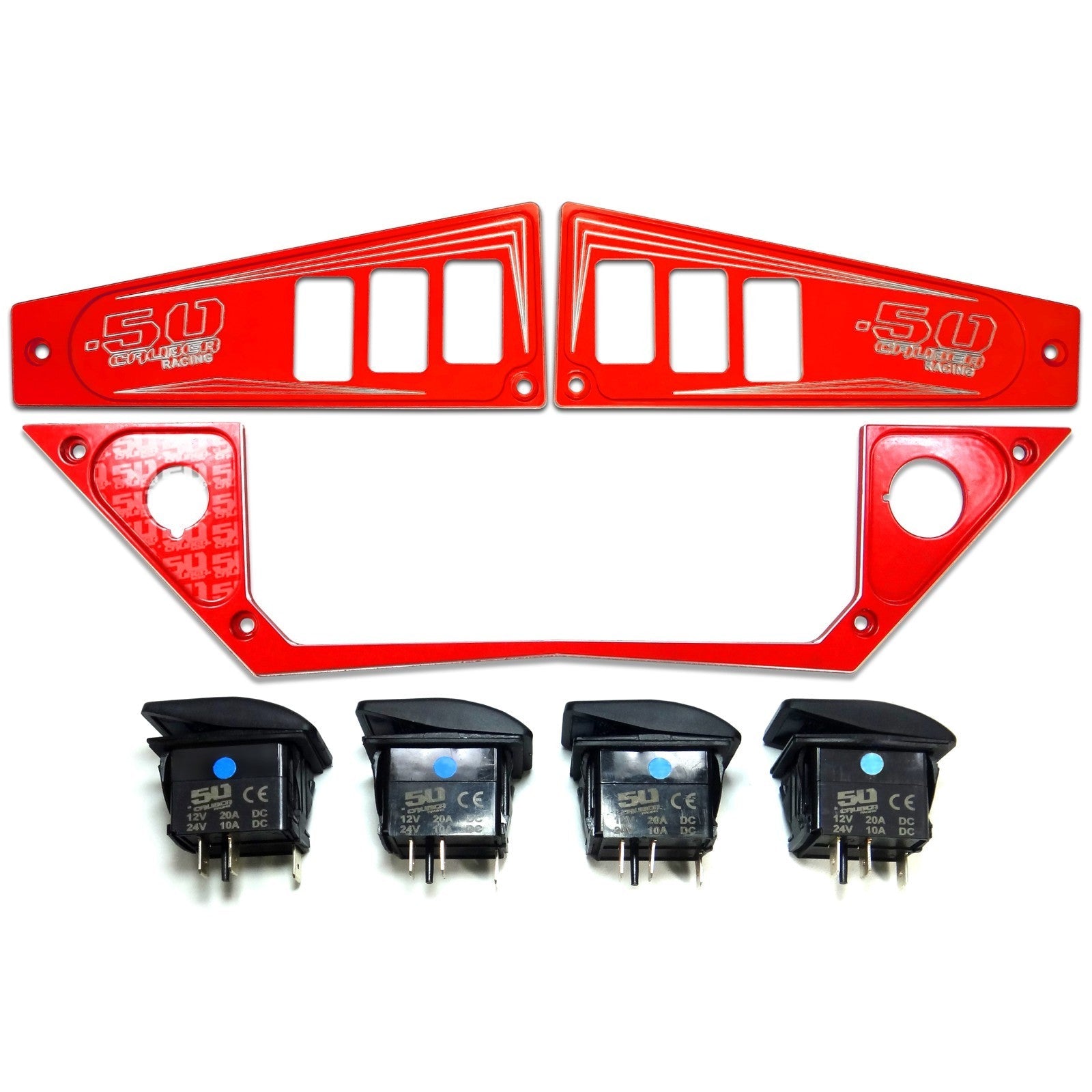 Ride Command XP1000 6 Switch Dash Panel