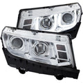 Anzo 2014-2015 Chevrolet Camaro Projector Headlights w/ U-Bar Chrome