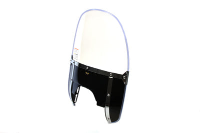 Beaded Windshield Black Lower
