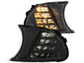 Anzo 1999-2001 BMW 3 Series E46 Side Marker Lights Black