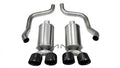 Corsa Performance Black Xtreme Axle-Back Exhaust w/Dual Black 3.5in Tips 09-13 Chevrolet