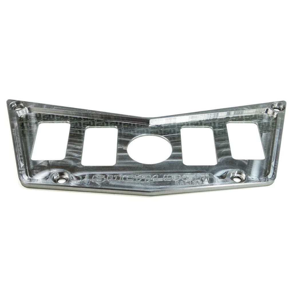 Polaris RZR XP900 800 570 4 Switch Dash Panel Machined Finish