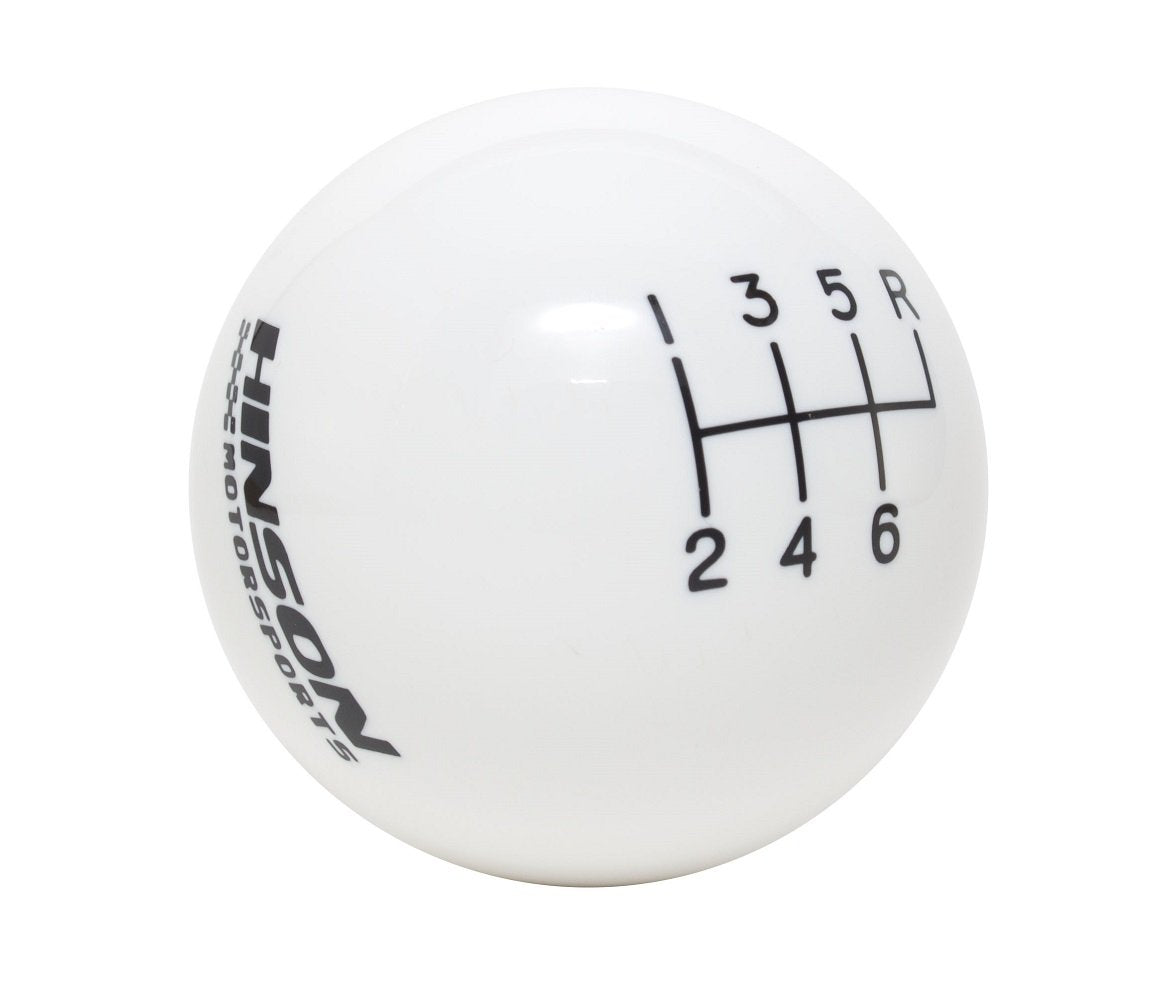 White Shift Ball 6spd 9/16 - 18