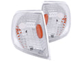 Anzo Corner Lights 1997-2003 Ford F-150 Euro Corner Lights Chrome w/ Amber