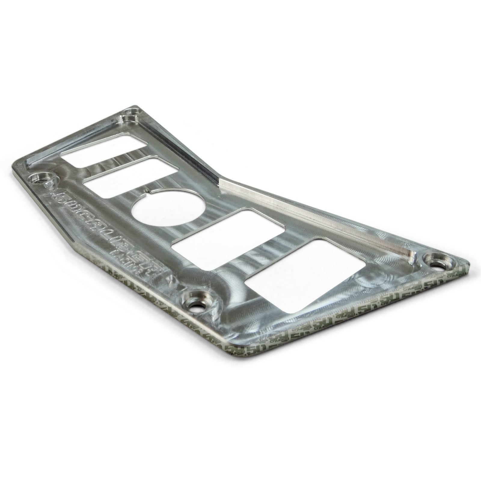 5 Switch Dash Panel Silver