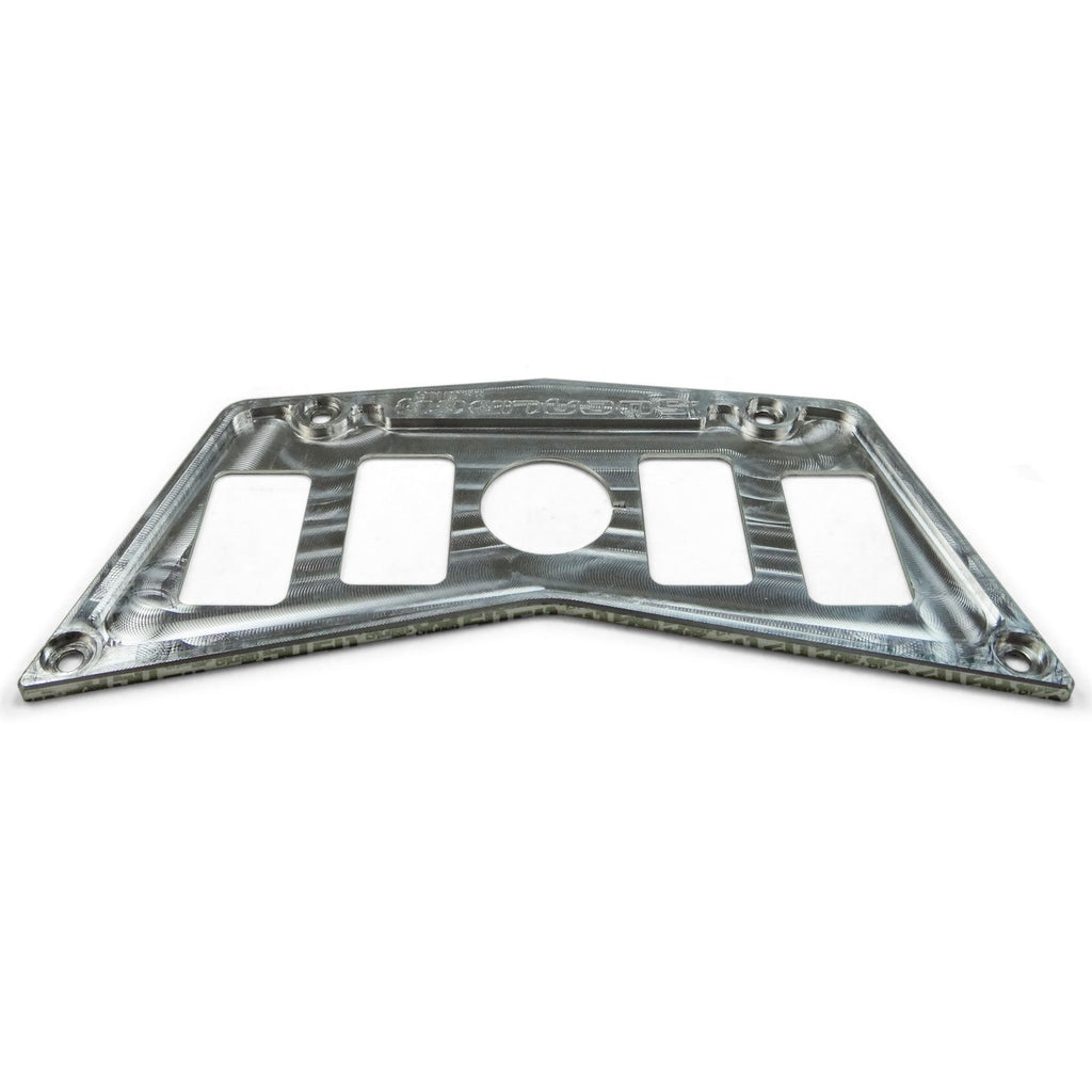 5 Switch Dash Panel Silver