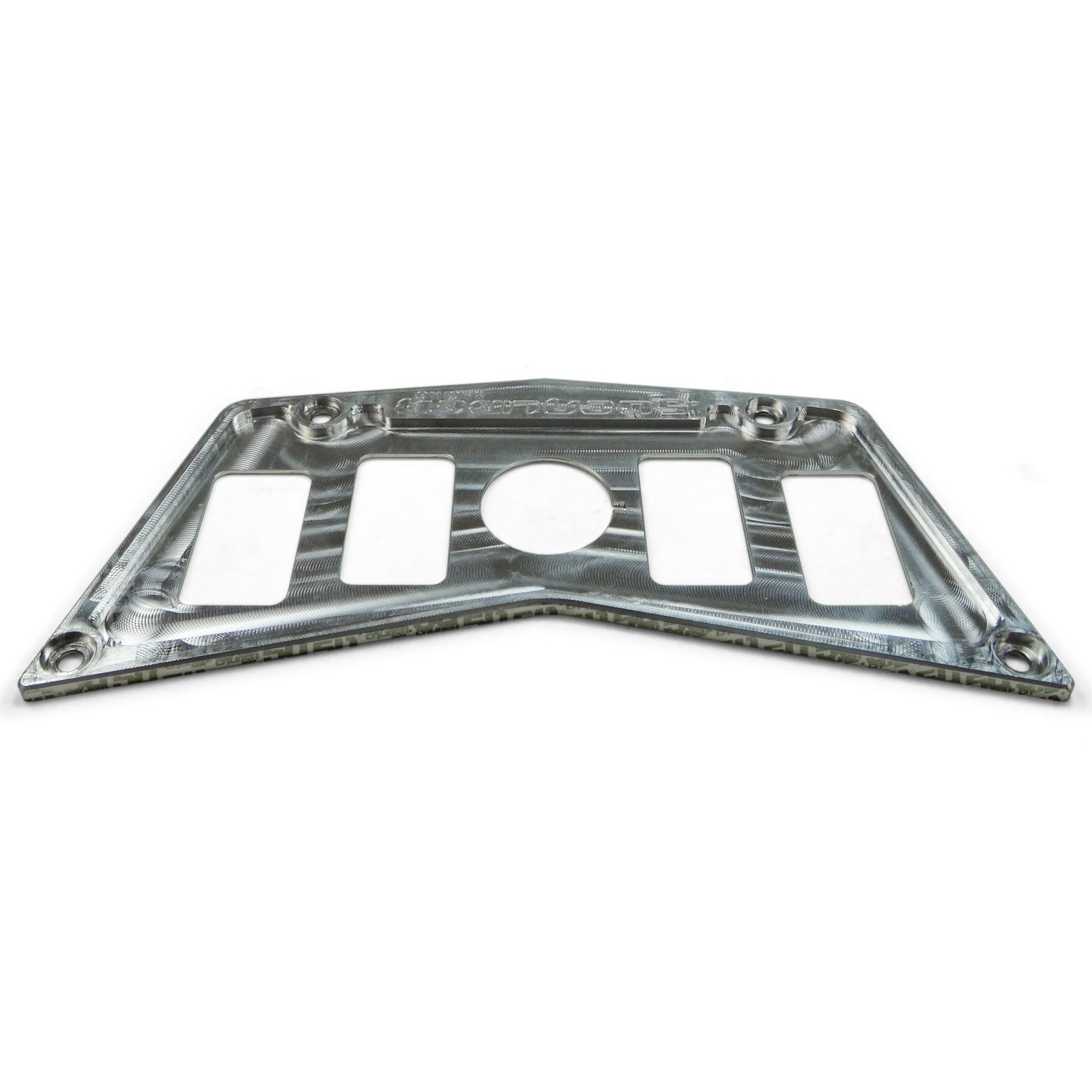 5 Switch Dash Panel Silver