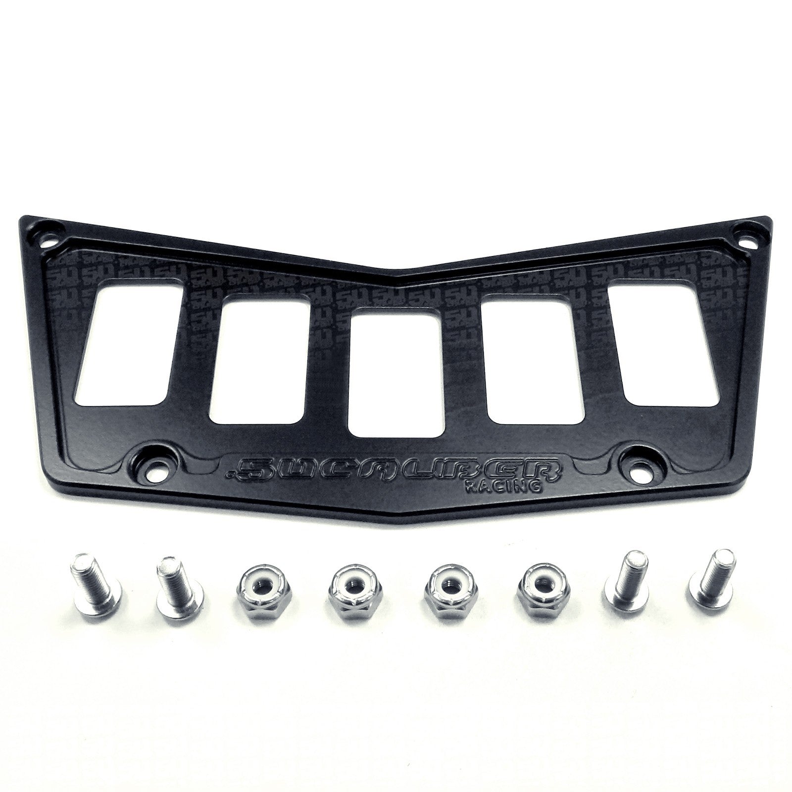 5 Switch Dash Panel Black