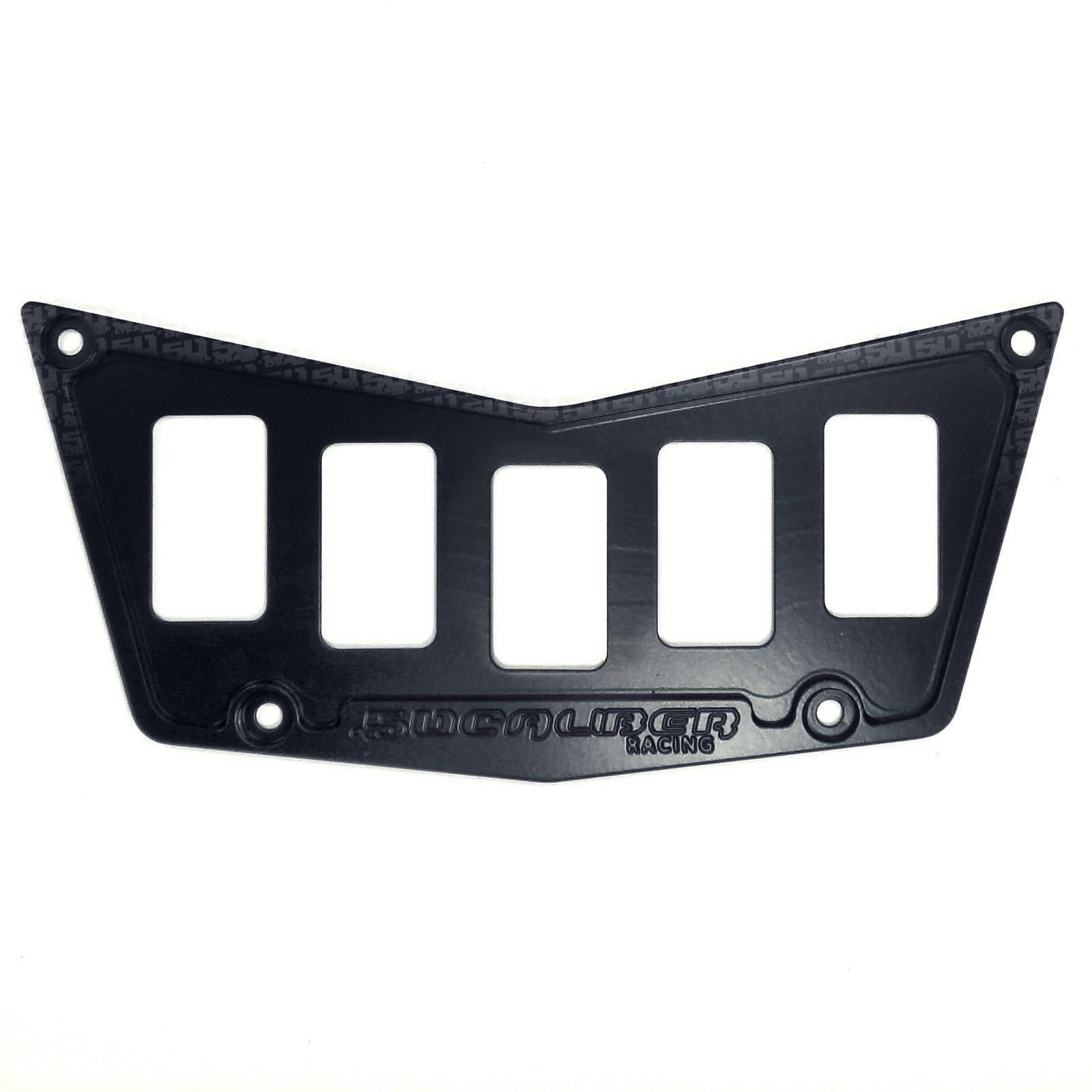 5 Switch Dash Panel Black