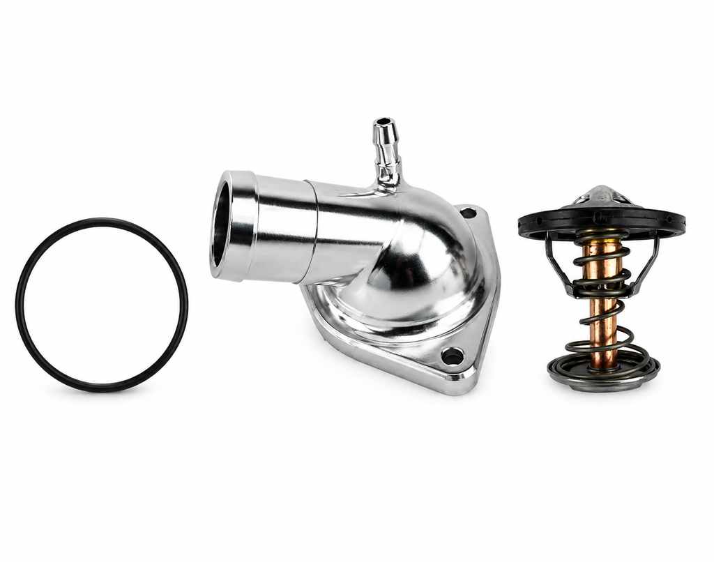 Granatelli Billet Thermostat Housing with 180°F Thermostat – GM LT 5.3L & 6.2L V8 - 530180