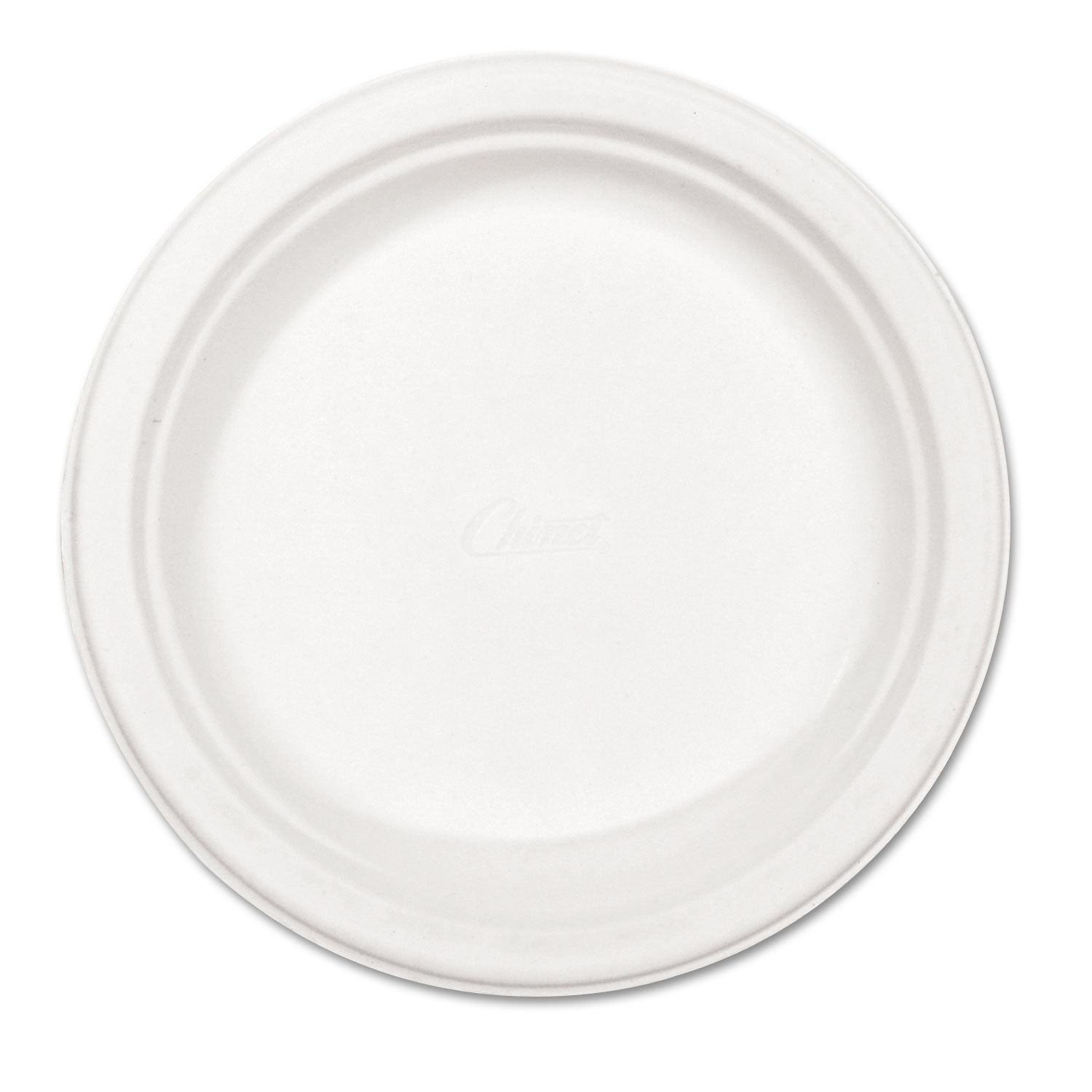 Chinet Paper Dinnerware, Plate, 8.75" dia, White, 500/Carton