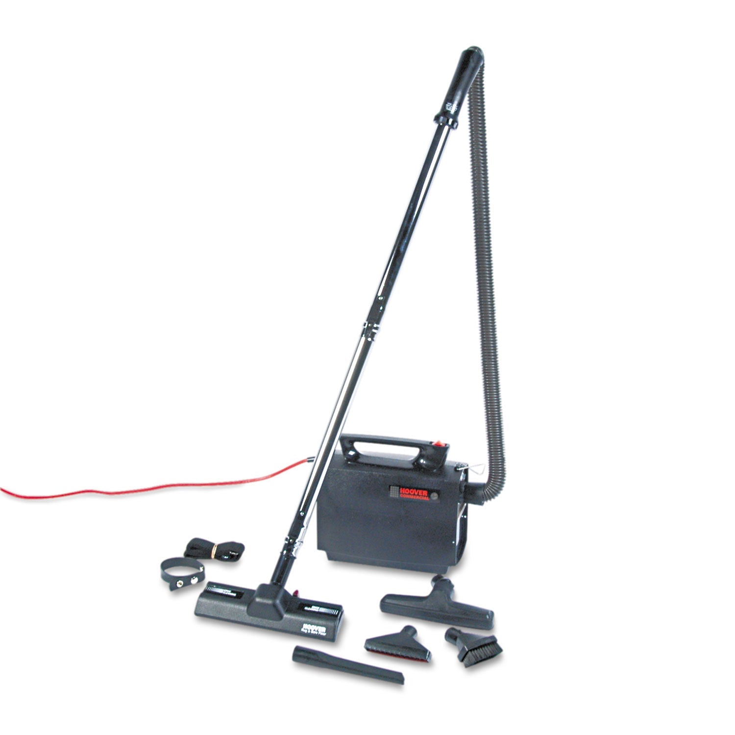 Hoover Portapower Lightweight Vacuum Cleaner, 10" Cleaning Path, Black
