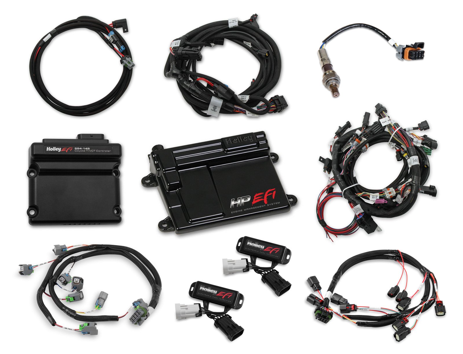 2011-2012 Ford Coyote Ti-vct HP EFI Kit, Ntk O2, Uscar Inj