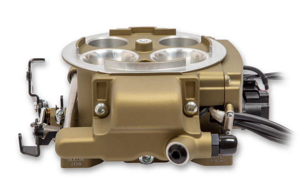 Holley Sniper EFI Quadrajet - Classic Gold