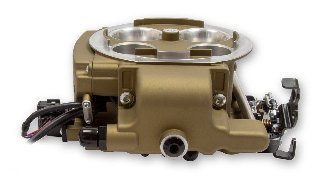 Holley Sniper EFI Quadrajet - Classic Gold