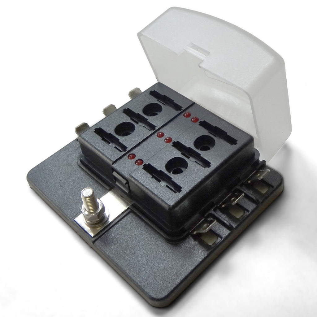 12v 6 Piece Fuse power block aka power panel