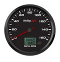 4-1/2" GPS Speedometer (w/ Odometer), 0-160 MPH, Black Face