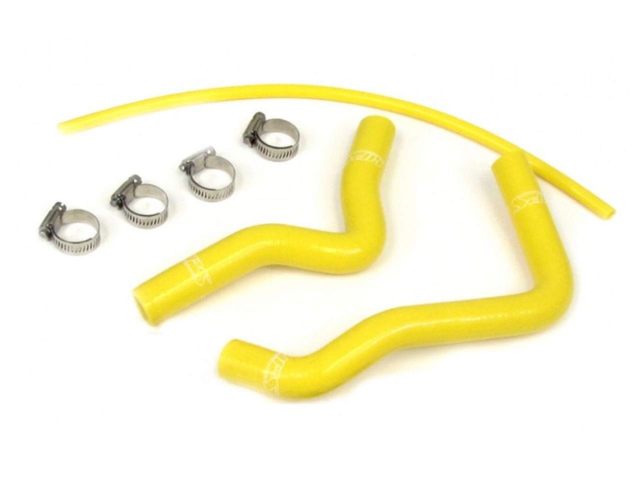 HPS Performance HPS Yellow Reinforced Silicone Radiator Hose Kit Suzuki 02-12 RM85