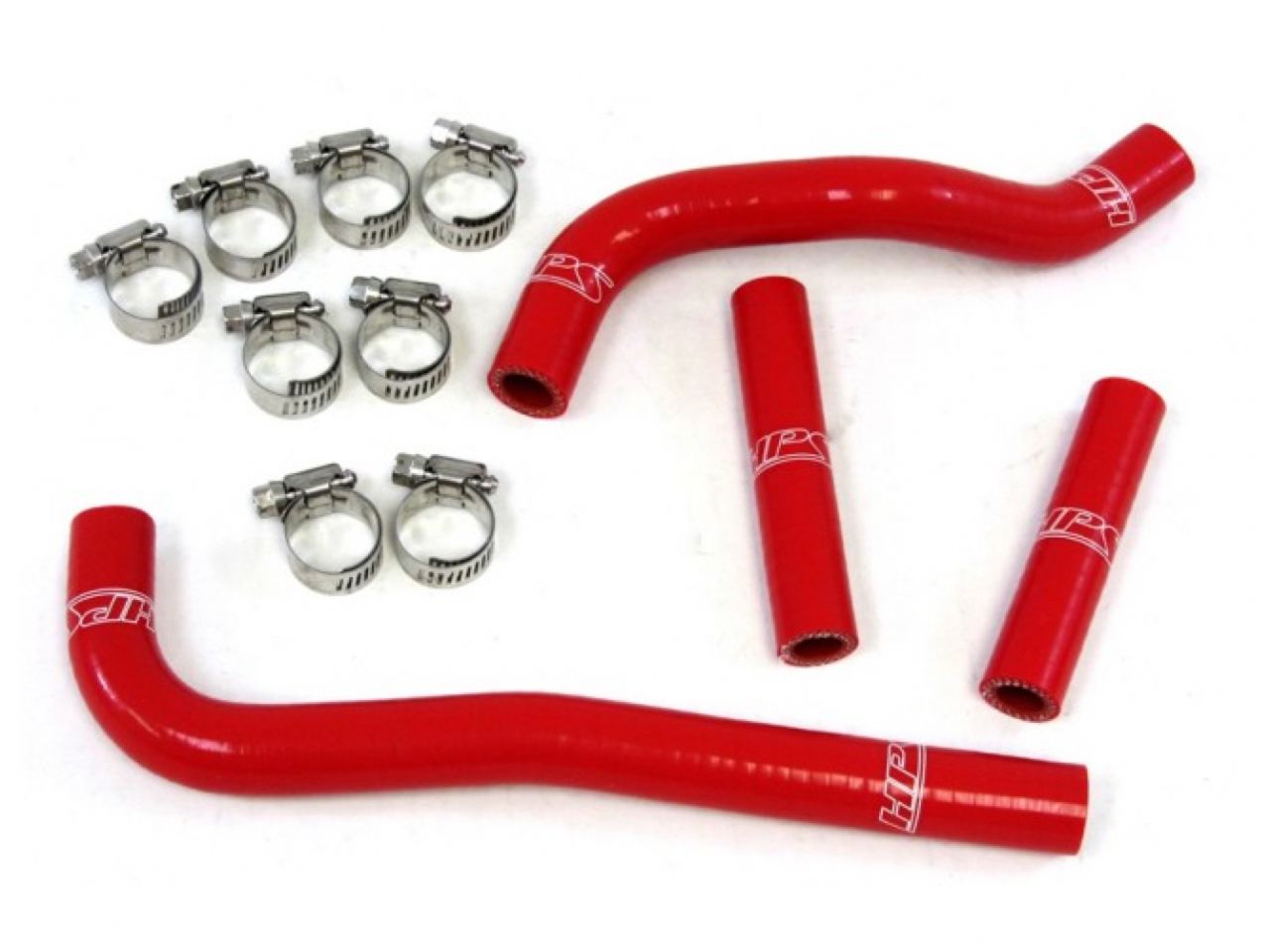 HPS Performance HPS Red Reinforced Silicone Radiator Hose Kit Honda 07-12 CRF150R