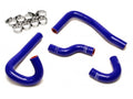 HPS Performance Products HPS Blue Reinforced Silicone Heater Hose Kit Mazda 93-95 RX7 FD3S