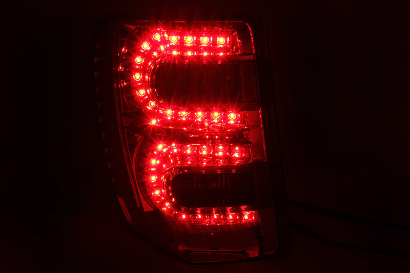 Anzo 1999-2004 Jeep Grand Cherokee LED Taillights Red/Smoke