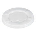 Dart Straw-Slot Cold Cup Lids, Fits 10 oz Cups, Clear, 100/Pack