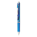 Pentel EnerGel RTX Gel Pen, Retractable, Medium 0.7 mm, Blue Ink, Blue/Gray Barrel