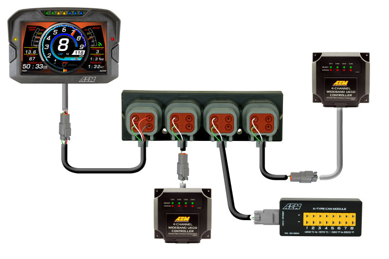AEM Electronics 4 Port AEMnet CAN Hub