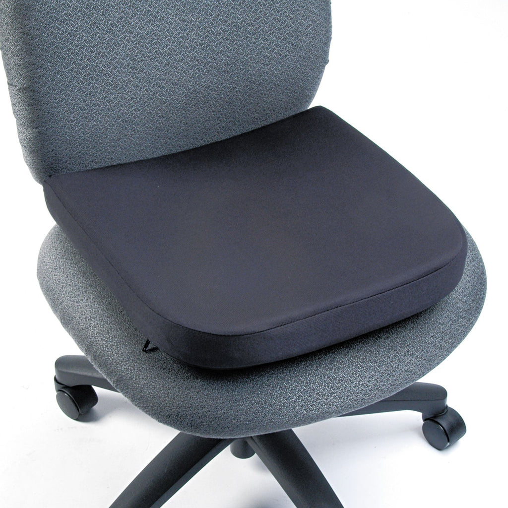 Kensington Memory Foam Seat Rest, 13.5 x 14.5 x 2, Black