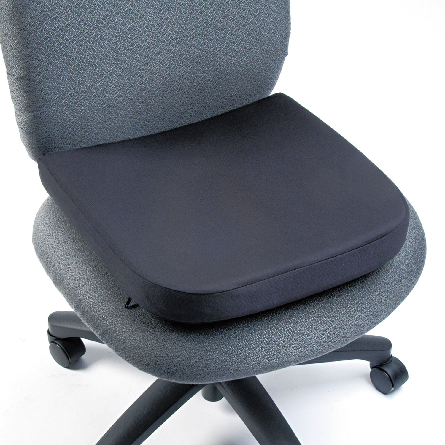 Kensington Memory Foam Seat Rest, 13.5 x 14.5 x 2, Black
