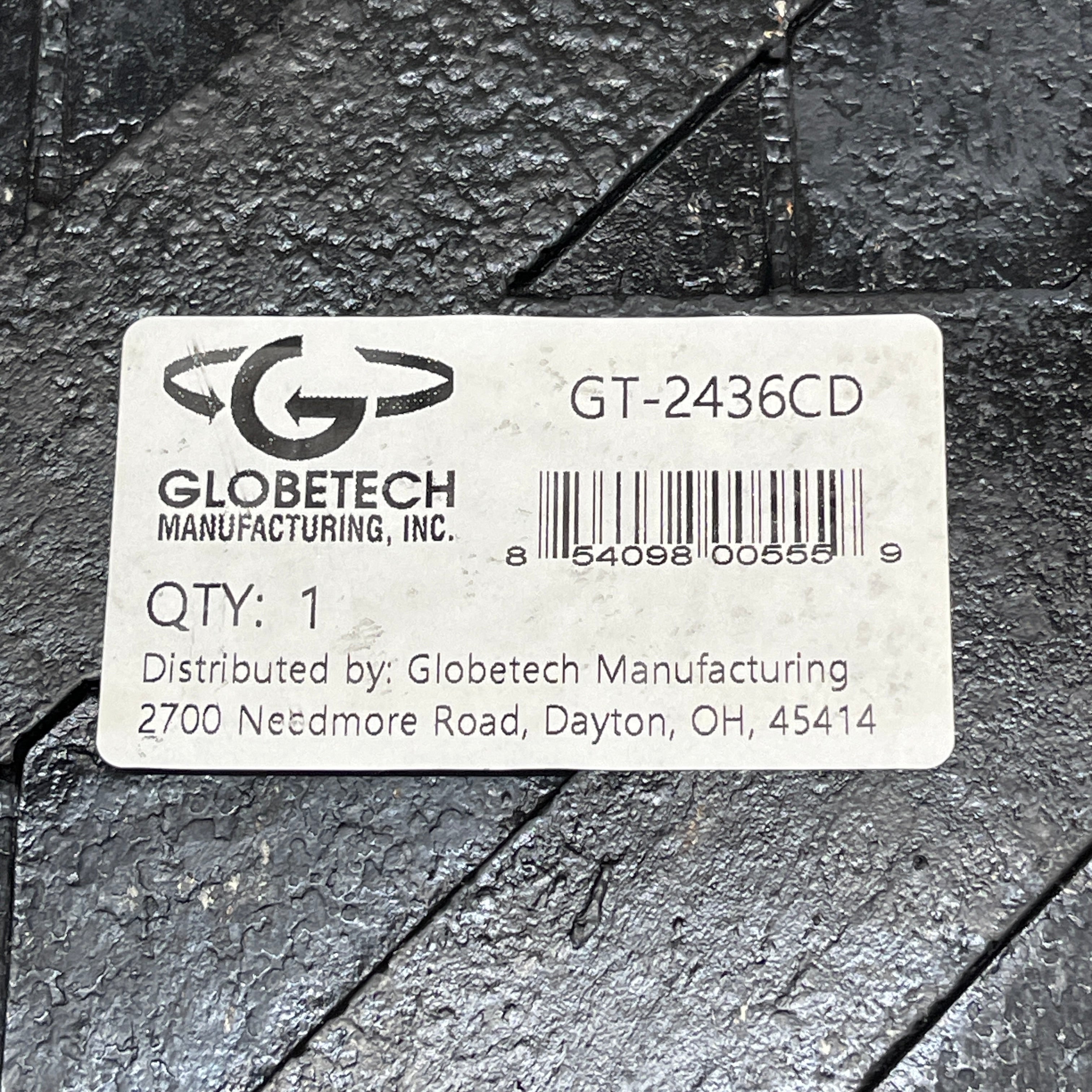 GLOBETECH 2-PACK! Rubber Mud Flaps 24" W x 36" L Black 2436CD (New)